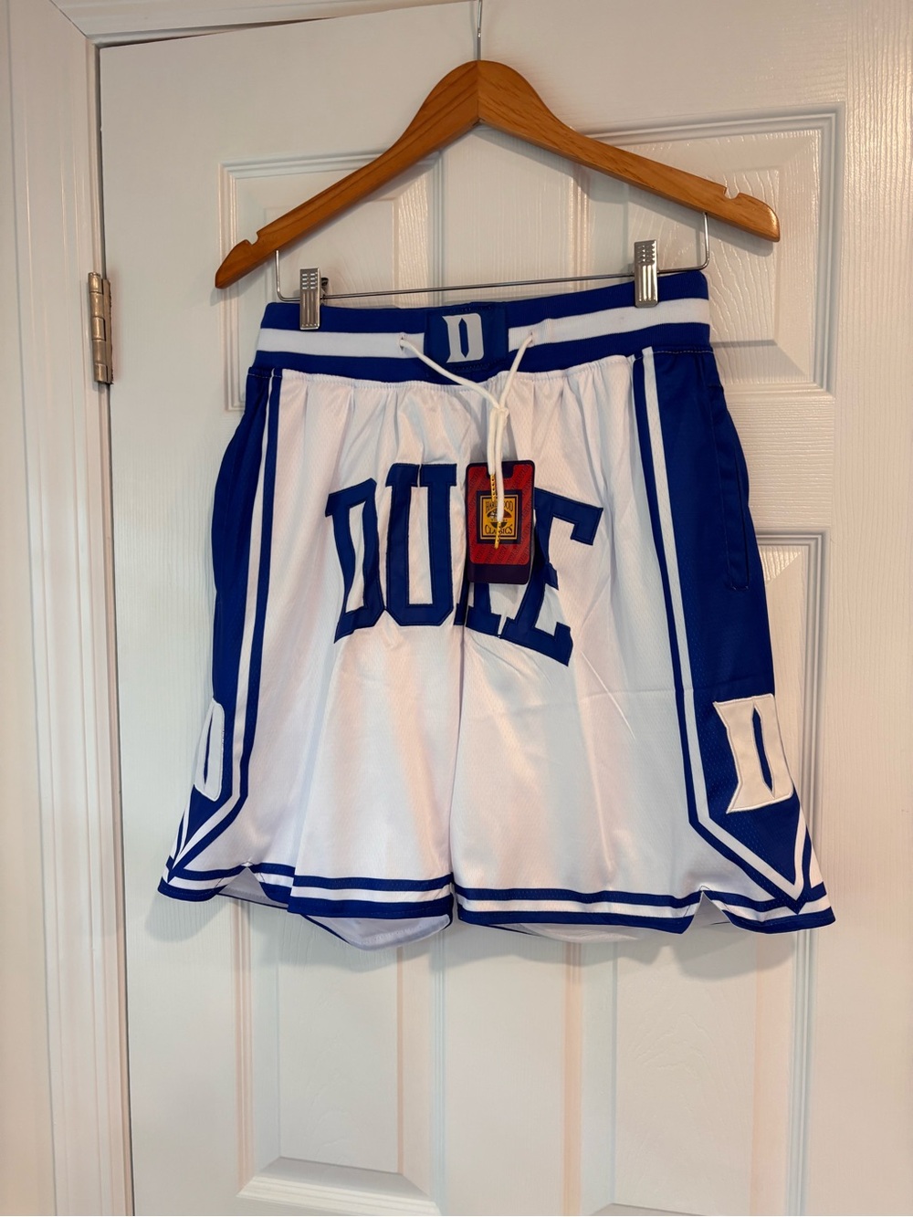 Just Don Duke Blue Devils shorts size M NWT